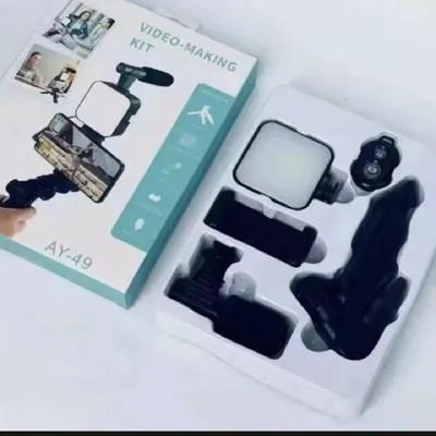 Vlogging Kit - Portable and Lightweight with 10 Watts Power