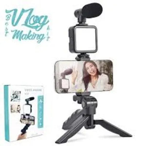 Vlogging Kit - Portable and Lightweight with 10 Watts Power