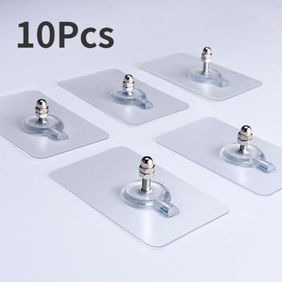 10 Pcs Metal Punch Free Screw Sticker