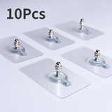 10 Pcs Metal Punch Free Screw Sticker