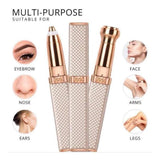 Flawless 2-in-1 Pen Hair Remover – Rechargeable Precision Trimmer for Effortless Brow Shaping