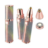 Flawless 2-in-1 Pen Hair Remover – Rechargeable Precision Trimmer for Effortless Brow Shaping