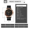 Skmei Men’s Fashion Digital Watch Analog Leather Multifunctional Waterproof Men’s Watch 1652 | Skemi Men Digital Analog Watch – Without Box