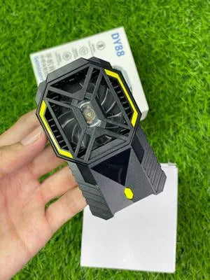 Mobile Phone Cooling Radiator Black