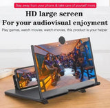 Video Amplifying Screen Black