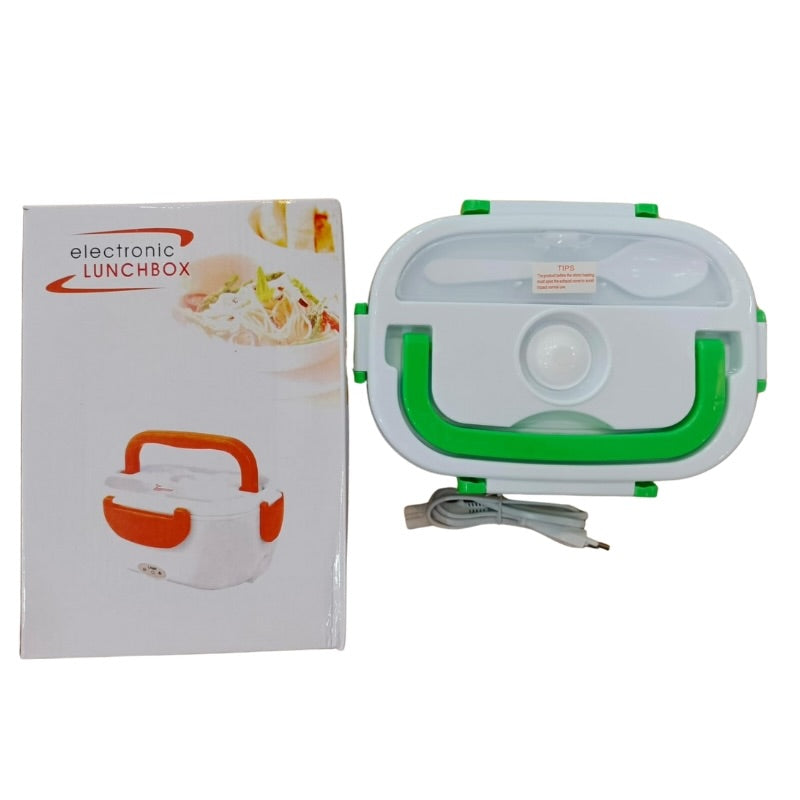 Portable Electric Heating Lunch Box | Food Warmer (Random Color)