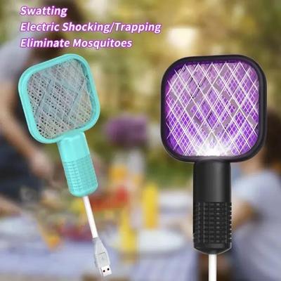 Electric Mosquito Racket – Rechargeable Bug Zapper for Home & Outdoor