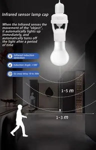 Motion Sensor Bulb Holder, 1 Pc