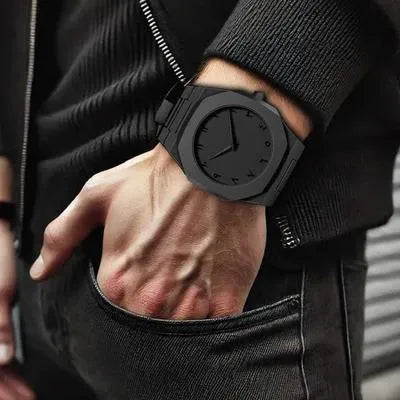 Black Arabic Aura Watch