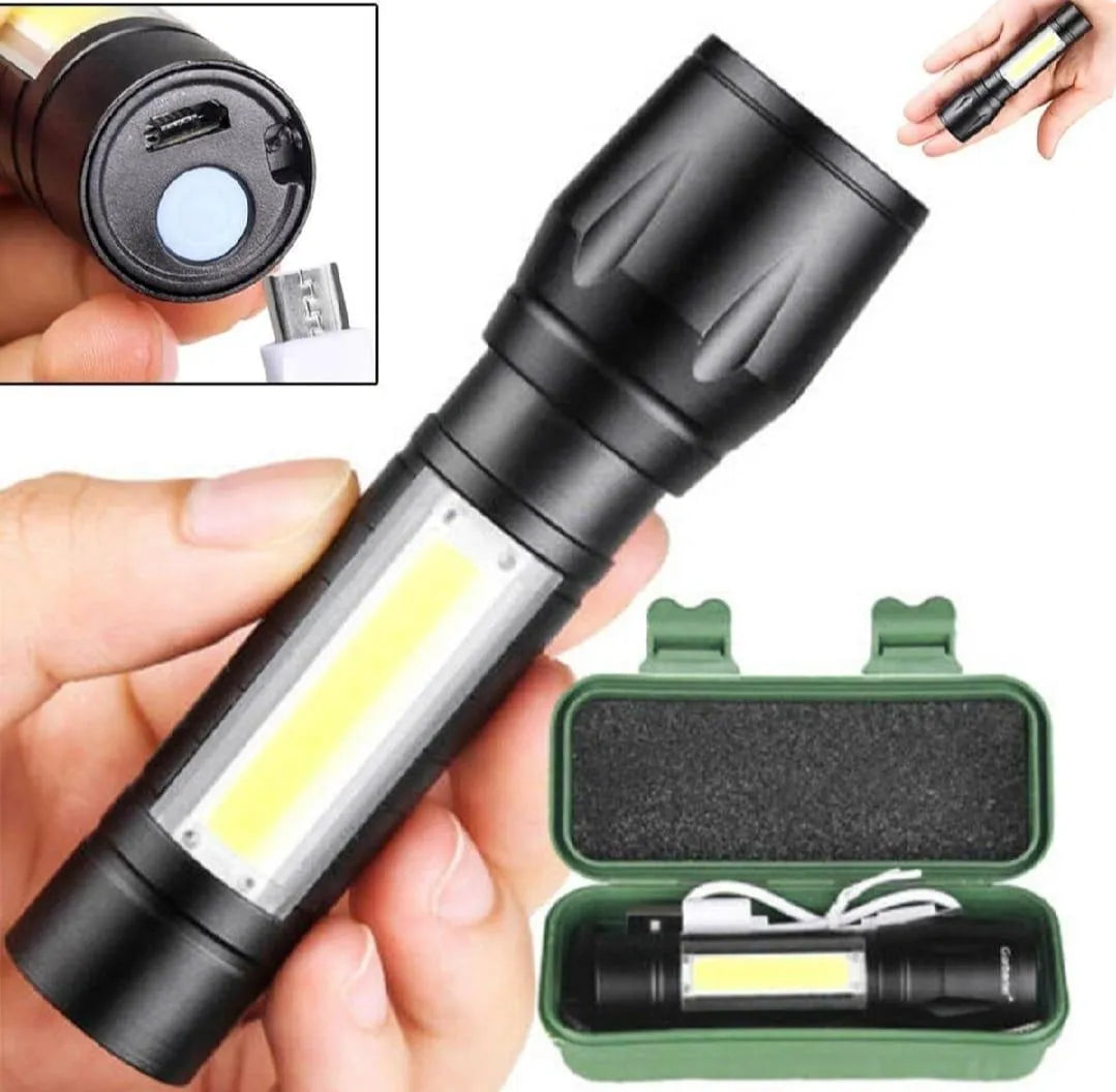 Green Box LED Torch Light