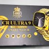 Cr Ultra 09 Smart Watch With Wireless Charging | Bluetooth Fitness Tracker With Heart Rate Monitor, Sleep Tracking, Long Battery Life For Men And Women