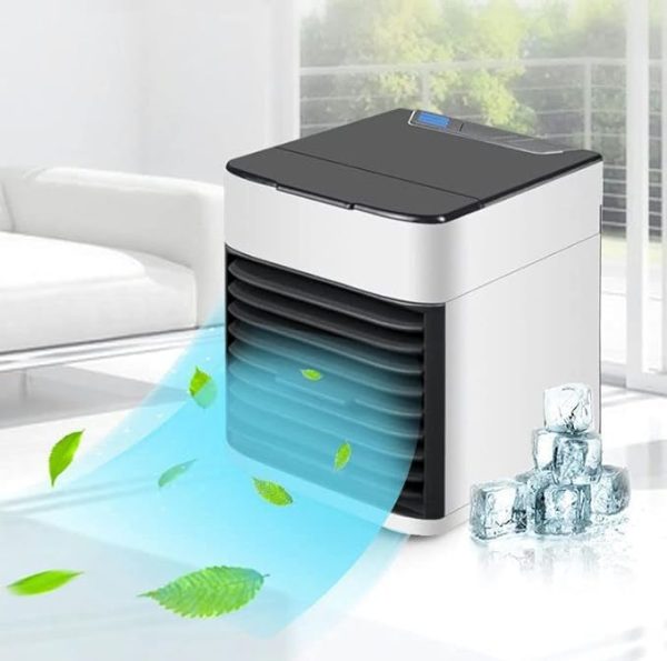 Air Ultra Portable Home Air Cooler | Portable Personal Air Conditioner,2x Cooling Power With Night Light Add Ice Cubes For Special Cooling (random Color)
