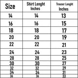 2 Pcs Girl's Silk Printed Frock And Trouser Set