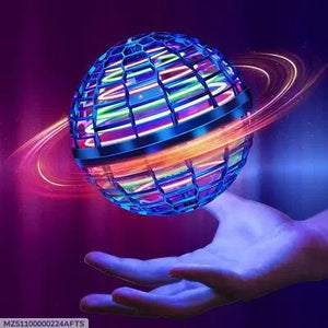 Colorful 1 Pc Flight Gyro Flying Spinner for Boys & Girls - Durable Plastic Fun Toy