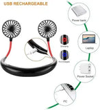 Compact Neck Fan - 1 Pc Portable Wearable Fan in Black