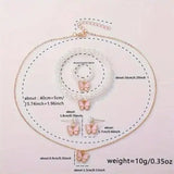 Stylish Women's Quartz Watch With Accessory