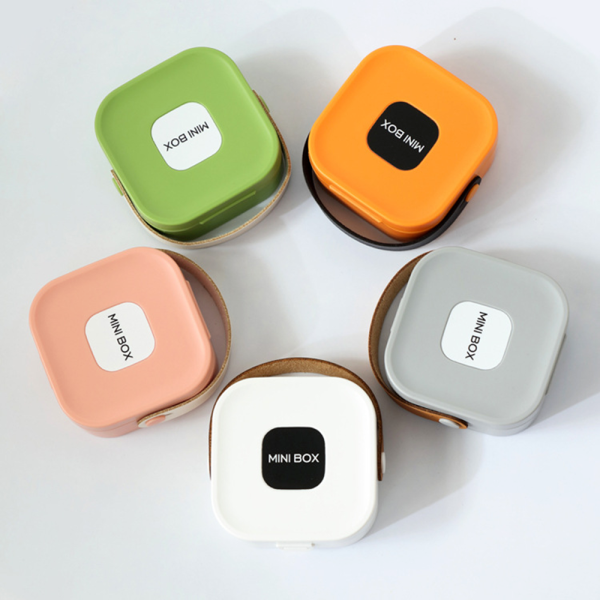 Jewelry Organizer Box | Portable Jewelry Storage Box | Sleek | Portable | Multi-functional Travel Jewelry Organizer | Durable | Compact Ring | Necklace | Earring Storage Boxes With Mirror | For Travel | Home | Gift Option – Random Color