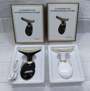 Massager For Face Lifting Facial Massagers Ems Neck Eye Massage Instrument Vibrator Microcurrents Red Light Therapy Anti Wrinkle – Random Color