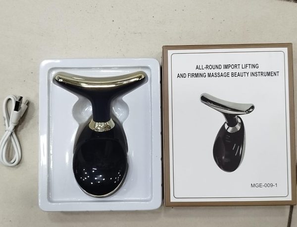 Massager For Face Lifting Facial Massagers Ems Neck Eye Massage Instrument Vibrator Microcurrents Red Light Therapy Anti Wrinkle – Random Color