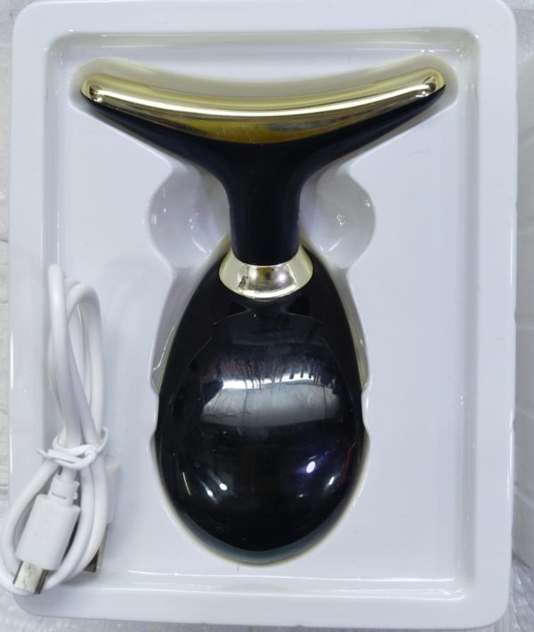 Massager For Face Lifting Facial Massagers Ems Neck Eye Massage Instrument Vibrator Microcurrents Red Light Therapy Anti Wrinkle – Random Color