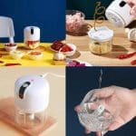 New Mini Electric Food Chopper Multifunctional Portable Cordless Garlic Ginger Food Processor(random Color )