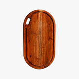 Premium Oblong Acacia Wood Chopping Board – 17 X 9 X 2 Inches