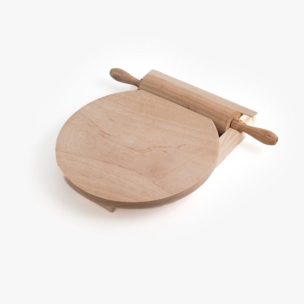 Pure Mango Wood Chakla Belan Set | Durable & Handcrafted Rolling Board And Pin