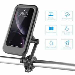 Waterproof Magnetic Bicycle Mobile Phone Holder – 360° Rotation