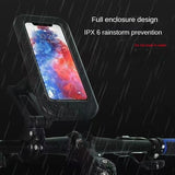 Waterproof Magnetic Bicycle Mobile Phone Holder – 360° Rotation