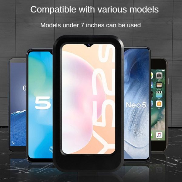 Waterproof Magnetic Bicycle Mobile Phone Holder – 360° Rotation